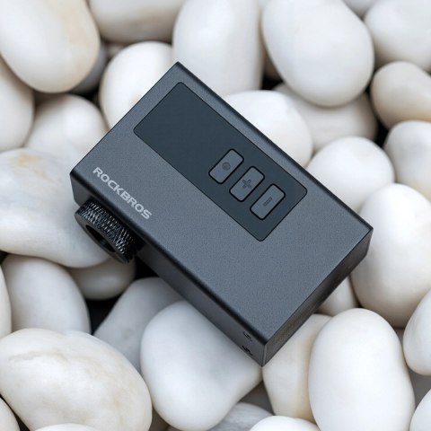 Pompka akumulatorowa Rockbros AS240 PRO 120 psi kompresor 420mAh - czarna