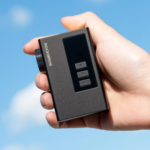 Pompka akumulatorowa Rockbros AS240 PRO 120 psi kompresor 420mAh - czarna