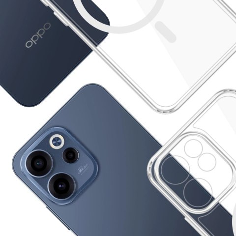 Etui 3mk Armor Magcase na Oppo Reno 15 F 5G / Reno 15 FS 5G (CPH2801) - przezroczyste