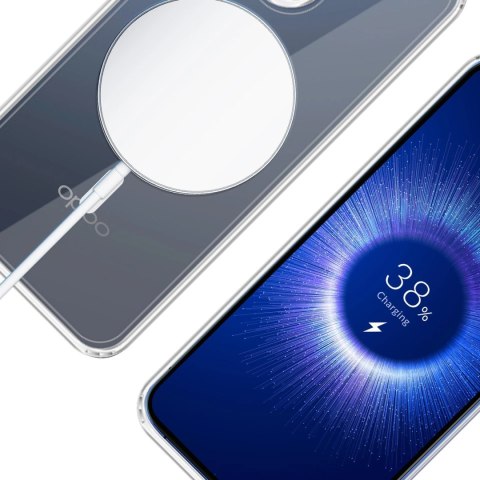 Etui 3mk Armor Magcase na Oppo Reno 15 F 5G / Reno 15 FS 5G (CPH2801) - przezroczyste