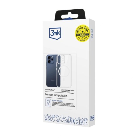 Etui 3mk Armor Magcase na Oppo Reno 15 F 5G / Reno 15 FS 5G (CPH2801) - przezroczyste