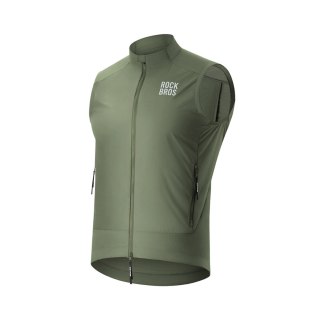 Kamizelka wiatroodporna Rockbros YDMJ003 wiosna/jesień rozmiar 2XL - zielony