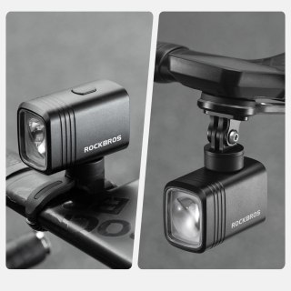 Lampka rowerowa Rockbros M6 1000 lm przednia akumulatorowa 2800 mAh - czarna