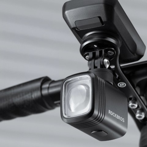 Lampka rowerowa Rockbros M6 1000 lm przednia akumulatorowa 2800 mAh - czarna