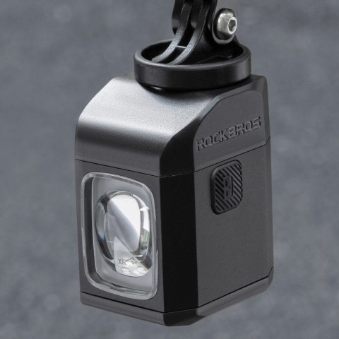 Lampka rowerowa Rockbros M8 1600lm przednia z pilotem 10m akumulatorowa 4000 mAh - czarna
