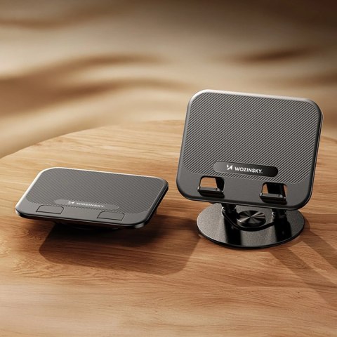 Podstawka Wozinsky WRS-K75 obrotowa pod laptopa tablet - czarna