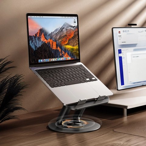 Podstawka Wozinsky WRS-K75 obrotowa pod laptopa tablet - czarna
