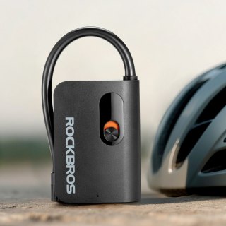 Pompka akumulatorowa Rockbros L1 Mini 70 psi kompresor długość węża 200 mm Schrader - czarna