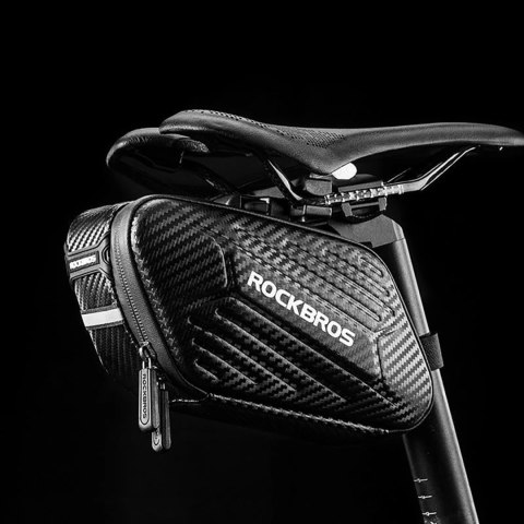Torba rowerowa Rockbros B59 podsiodłowa 1,5L - czarna