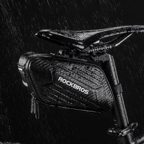 Torba rowerowa Rockbros B59 podsiodłowa 1,5L - czarna
