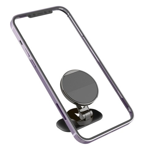 Uchwyt samochodowy Wozinsky WPT-605 na deskę rozdzielczą magnetyczny składany - szary