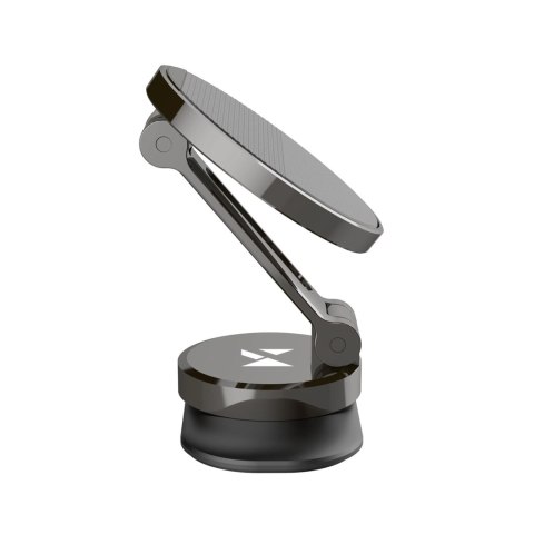 Uchwyt samochodowy Wozinsky WPT-605 na deskę rozdzielczą magnetyczny składany - szary