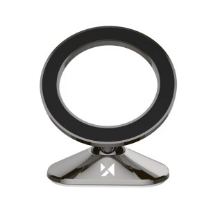 Uchwyt samochodowy Wozinsky WPT-D19 na deske rozdzielczą kompatybilny z MagSafe - szary