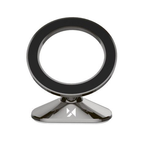 Uchwyt samochodowy Wozinsky WPT-D19 na deske rozdzielczą kompatybilny z MagSafe - szary