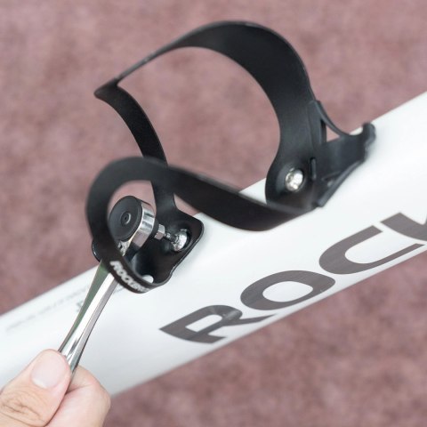 Zestaw narzędzi rowerowych Rockbros z mini grzechotką i bitami - półprzezroczysty, zielony