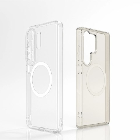 AMAZINGTHNGMininal MagLens Case S26 Ultra Transparent