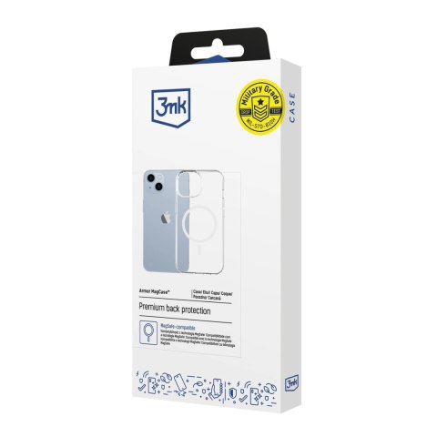 Etui 3mk Armor Magcase na iPhone 14 Plus - przezroczyste