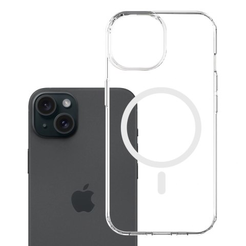 Etui 3mk Armor Magcase na iPhone 15 Plus - przezroczyste
