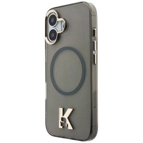 Etui Karl Lagerfeld IML K Head Logo MagSafe na iPhone 17 - czarne