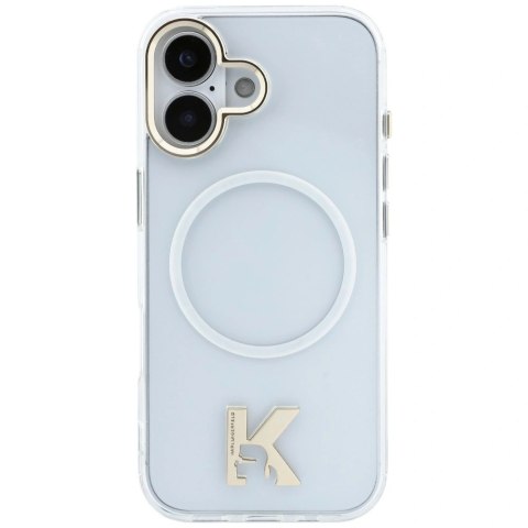 Etui Karl Lagerfeld IML K Head Logo MagSafe na iPhone 17 - przezroczyste