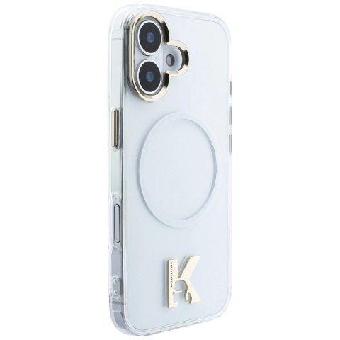 Etui Karl Lagerfeld IML K Head Logo MagSafe na iPhone 17 - przezroczyste