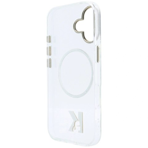 Etui Karl Lagerfeld IML K Head Logo MagSafe na iPhone 17 - przezroczyste