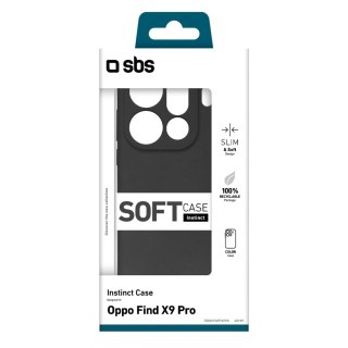 Etui SBS Instinct na Oppo Find X9 Pro - czarne
