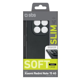 Etui SBS Instinct na Xiaomi Redmi Note 15 4G - czarne