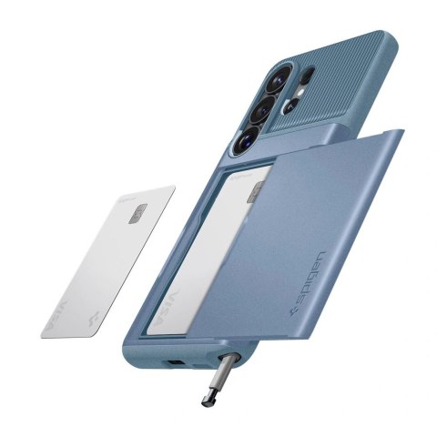 Etui Spigen Slim Armor CS na Samsung Galaxy S26 Ultra - niebieskie