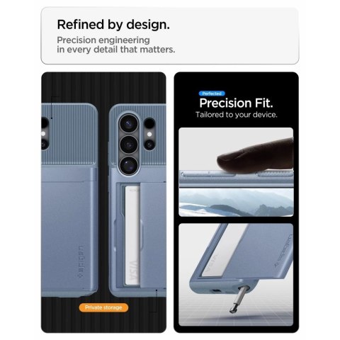Etui Spigen Slim Armor CS na Samsung Galaxy S26 Ultra - niebieskie