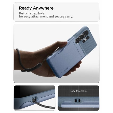 Etui Spigen Slim Armor CS na Samsung Galaxy S26 Ultra - niebieskie