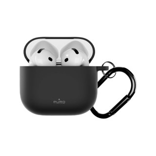 Puro Silicon Cover ICON for Airpods 4, black
