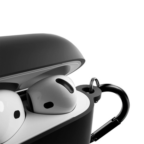 Puro Silicon Cover ICON for Airpods 4, black