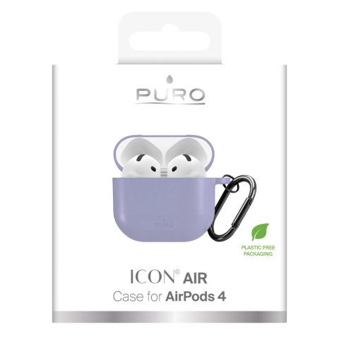 Puro Silicon Cover ICON for Airpods 4, pink