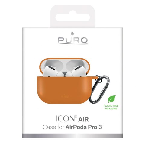 Puro Silicon Cover ICON for Airpods Pro 3, orange