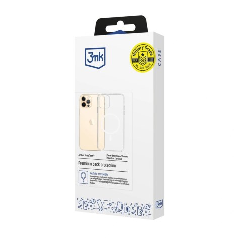 Etui 3mk Armor Magcase na iPhone 12 Pro Max - przezroczyste