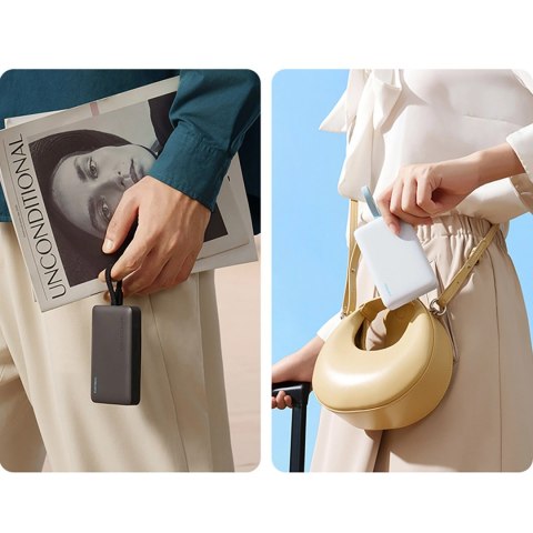 Powerbank Cuktech CP132ML 10000 mAh magnetyczny - biały