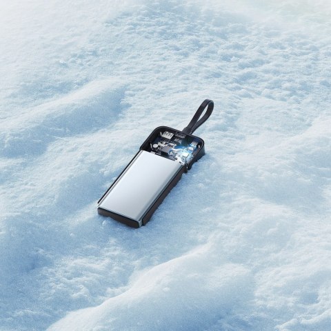 Powerbank Cuktech LPB200N 40W 20000mAh ze zintegrowanym kablem - szary