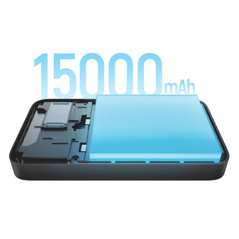 Powerbank Cuktech PB150S 100W 15000mAh - szary