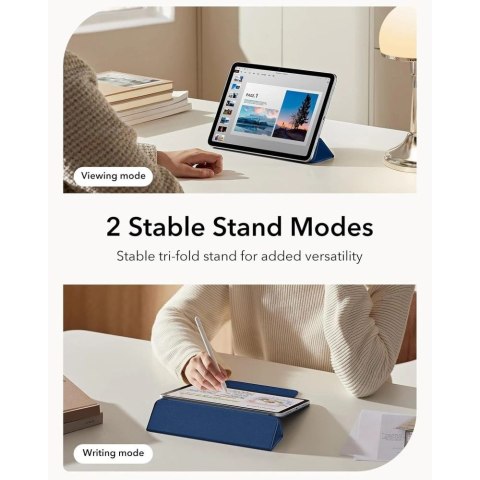 Etui ESR Rebound Magnetic na iPad Air 10.9" (2020/2022) / 11" (2024/2025/2026) - granatowe