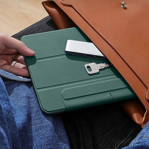 Etui ESR Rebound Magnetic na iPad Pro 12.9" 2020 / 2021 / 2022 / iPad Air 13" 2024 / 2025 - zielone