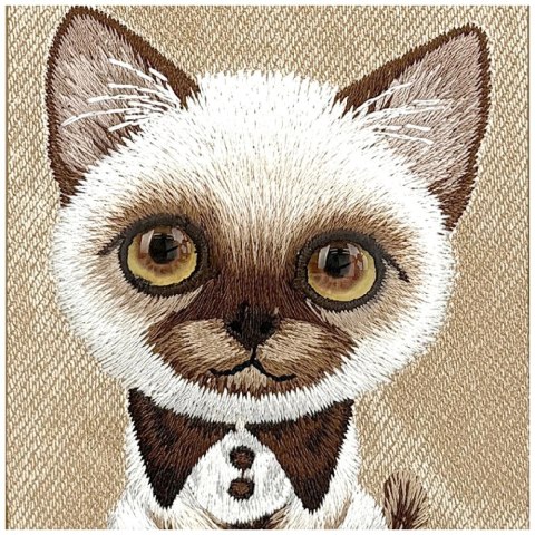 Etui Nimmy Big Eyed Pet 2.0 Cat do iPhone 17 - beżowe