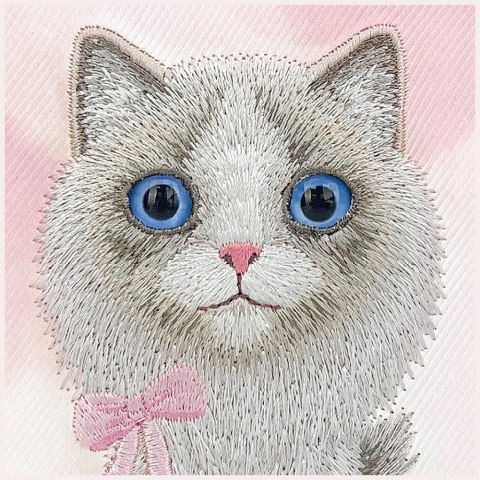 Etui Nimmy Big Eyed Pet 2.0 Cat na iPhone 17 - różowe