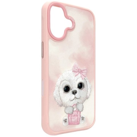 Etui Nimmy Big Eyed Pet 2.0 Dog do iPhone 17 - różowe