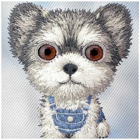 Etui Nimmy Big Eyed Pet 2.0 Dog do iPhone 17 - szare