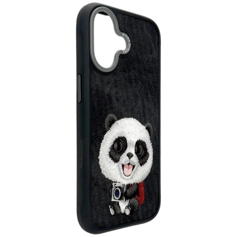 Etui Nimmy Big Eyed Pet 2.0 Panda do iPhone 17 - czarne