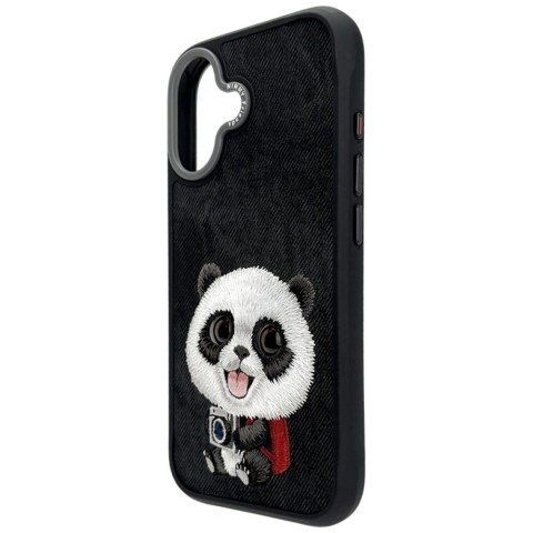 Etui Nimmy Big Eyed Pet 2.0 Panda do iPhone 17 - czarne