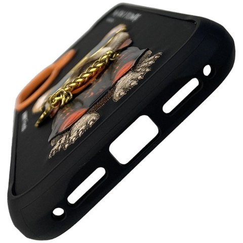 Etui Nimmy Glasses Cool Dog do iPhone 17 - czarne