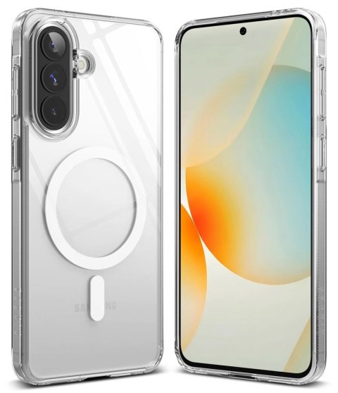 Etui Ringke Fusion Magnetic MagSafe na Samsung Galaxy A57 5G - przezroczyste