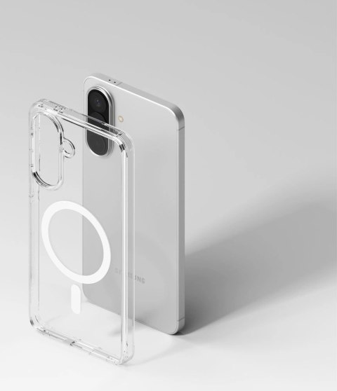 Etui Ringke Fusion Magnetic MagSafe na Samsung Galaxy A57 5G - przezroczyste